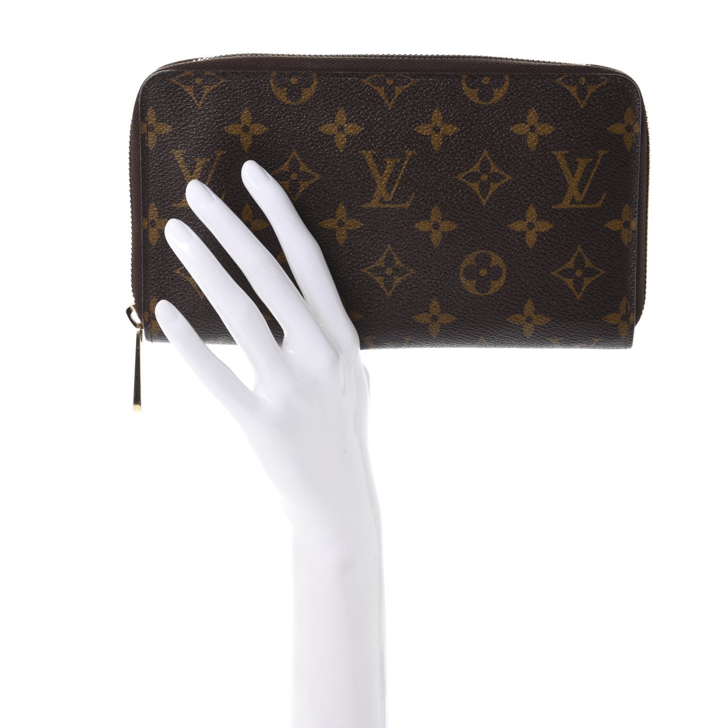 Louis Vuitton Monogram Zippy Organizer Wallet 2 of 9