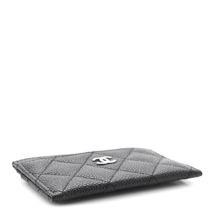 Chanel Caviar Quilted Card Holder Black 4 of 8