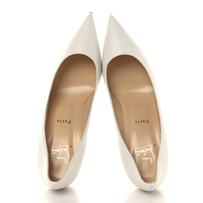 Christian Louboutin Nappa Kate 85 Pumps 39.5 White 2 of 9