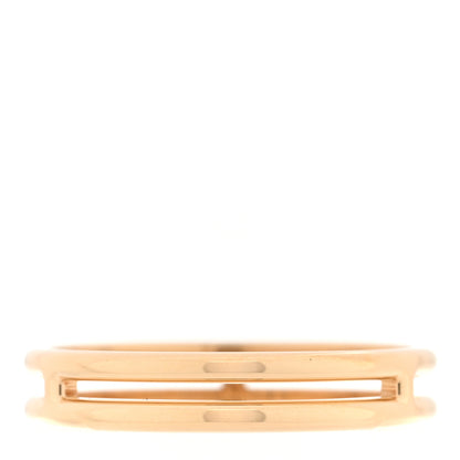 Hermes 18K Rose Gold Ariane Wedding Band Ring 54 6.75 3 of 5