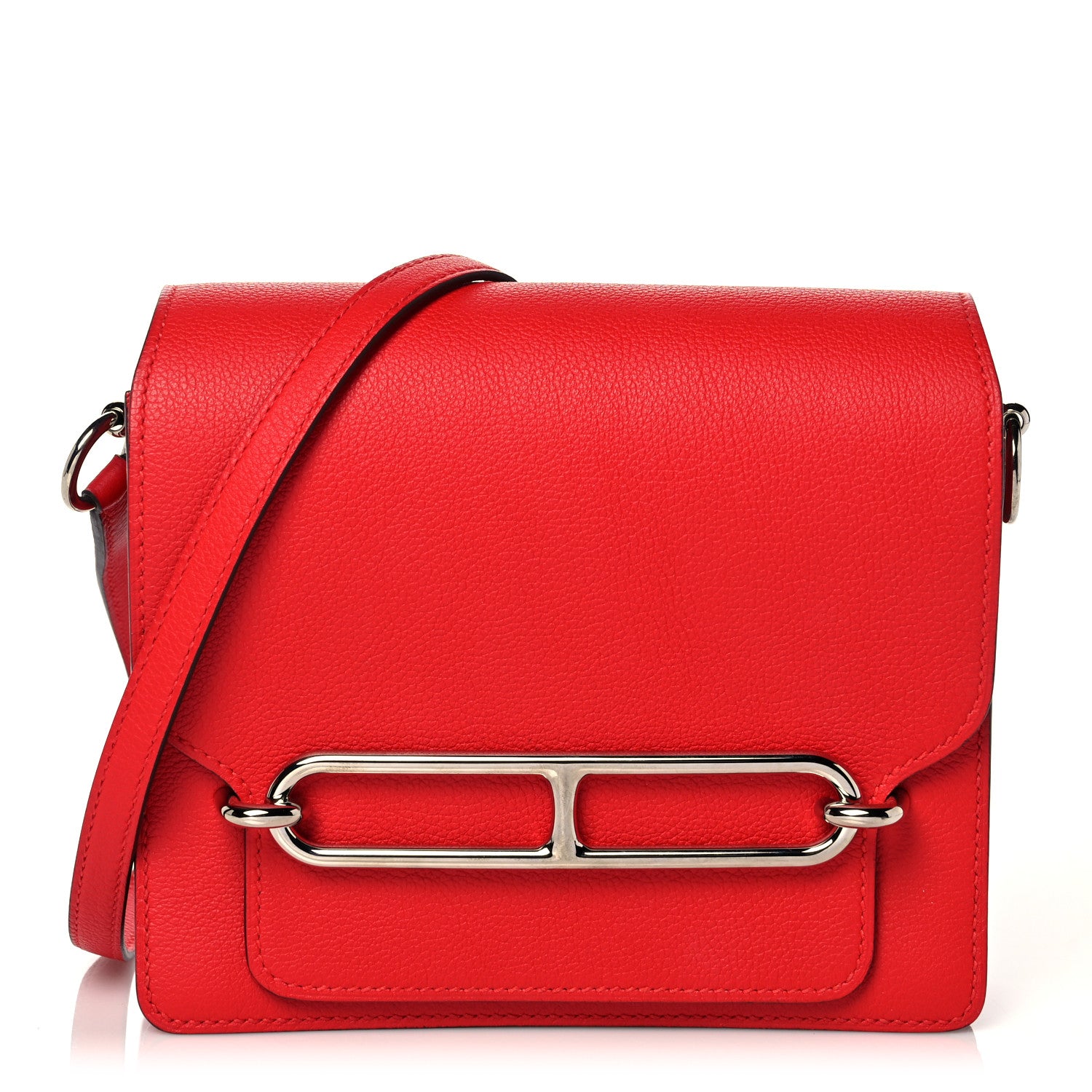 Hermes Evercolor Mini Sac Roulis Rouge De Coeur 1 of 10