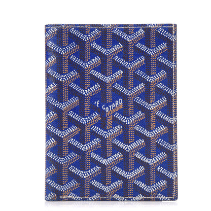 Goyard Goyardine Passport Wallet Navy 1 of 9