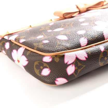 Louis Vuitton Monogram Cherry Blossom Pochette Accessories Brown 5 of 13