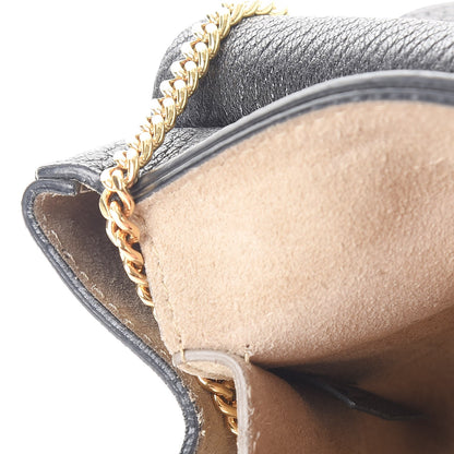 Chloe Grained Lambskin Drew Shoulder Bag Black 7 of 7