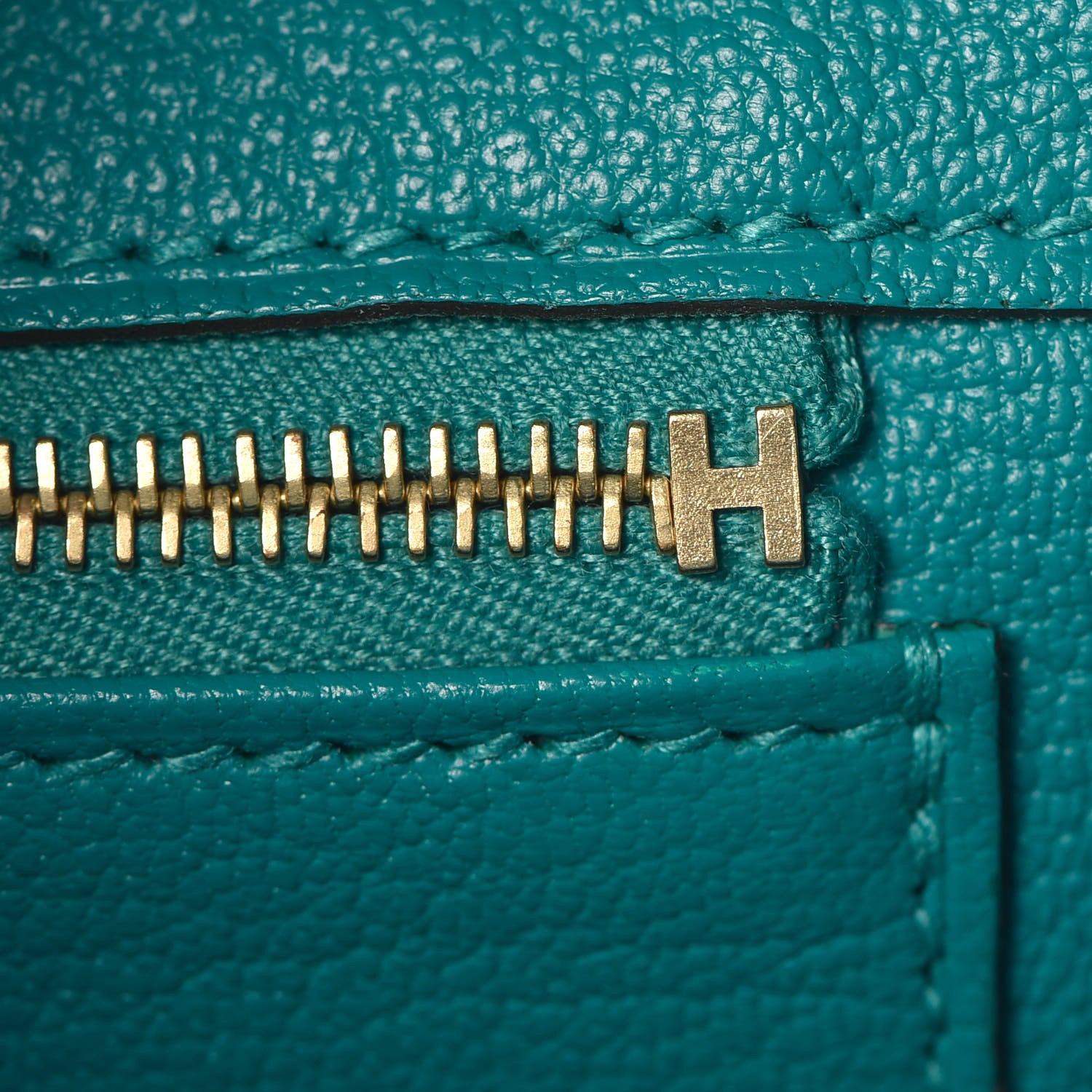 Hermes Togo Birkin 25 Vert Verone 34 of 37
