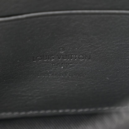 Louis Vuitton Calfskin Aerogram Alpha Wearable Wallet Black 7 of 9