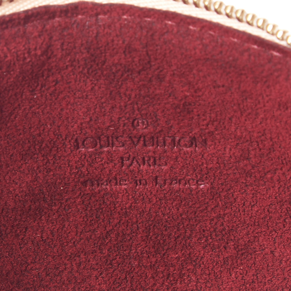Monogram Multicolor Pochette Accessories White
