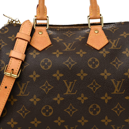 Louis Vuitton Monogram Speedy Bandouliere 25 8 of 14