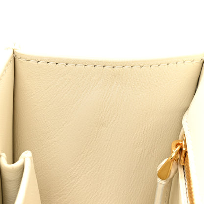 Christian Dior Box Calfskin 30 Montaigne Flap Bag Latte 10 of 16