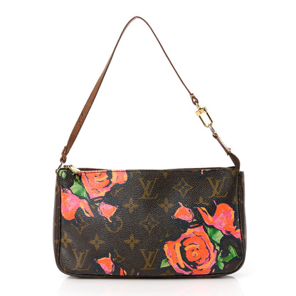 Louis Vuitton Monogram Roses Pochette Accessories 1 of 12