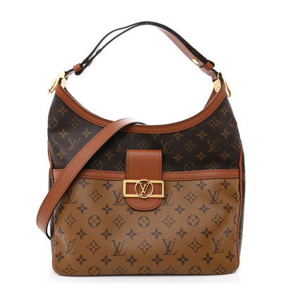 Louis Vuitton Reverse Monogram Dauphine Hobo MM 1 of 10