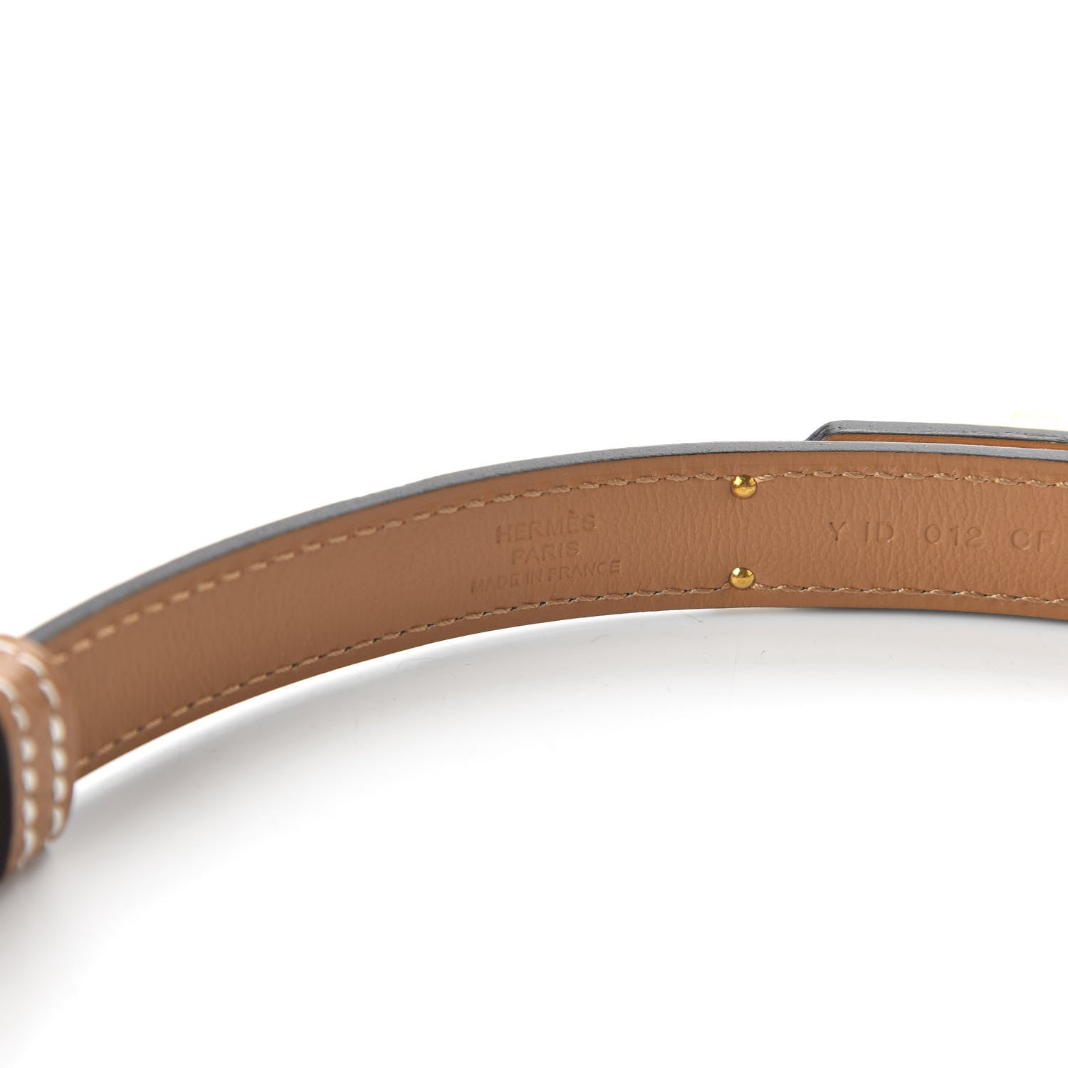 Hermes Epsom Kelly Belt Gold 4 of 6