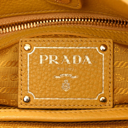Prada Vitello Daino Shopping Tote Mimosa 6 of 12