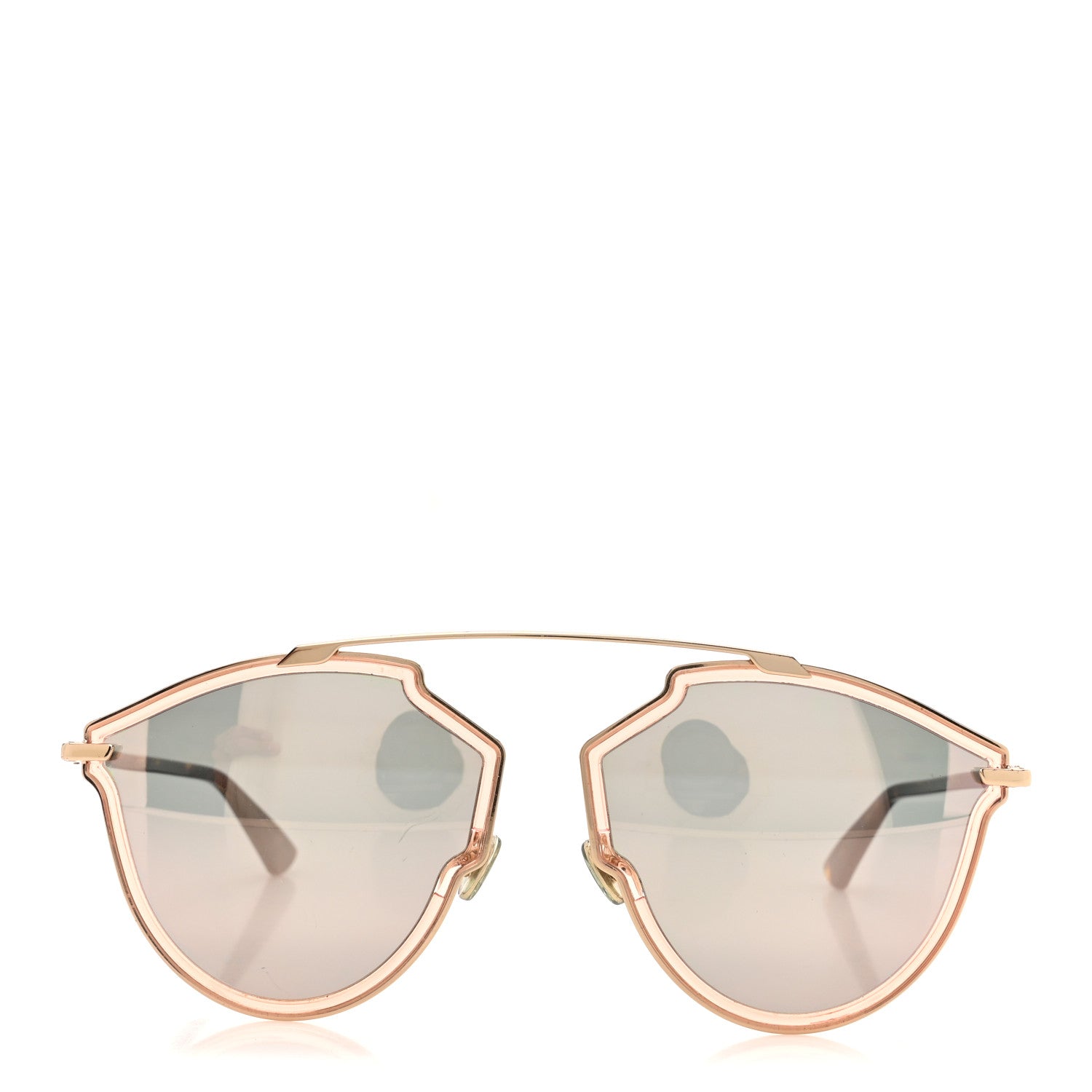 Christian Dior Mirrored So Real Rise Sunglasses Pink Gold 2 of 8