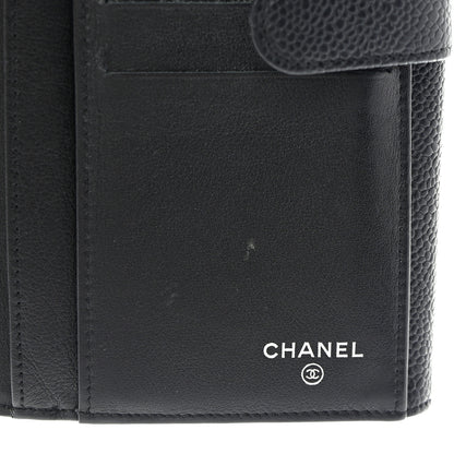 Chanel Caviar Timeless CC French Long Wallet Black 15 of 19