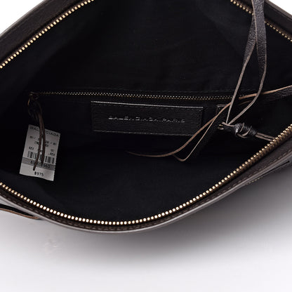 Balenciaga Chevre Classic Gold Hardware Premier Clutch Bronze 7 of 9