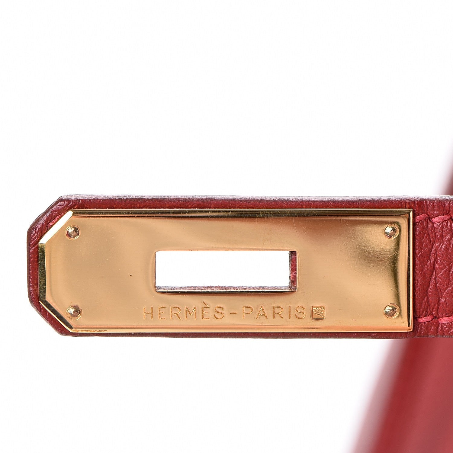 Hermes Taurillon Clemence Birkin 40 Rouge Casaque 30 of 46