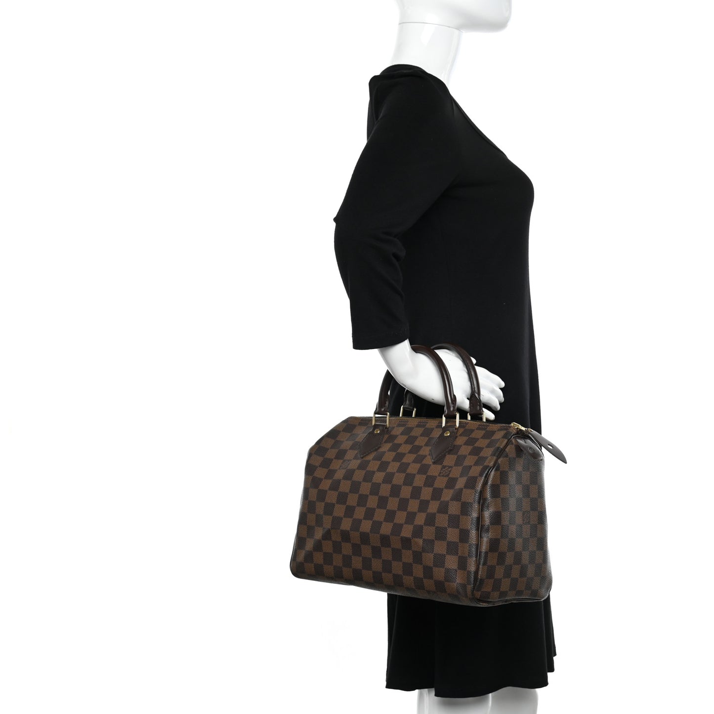 LOUIS VUITTON Damier Ebene Speedy 30