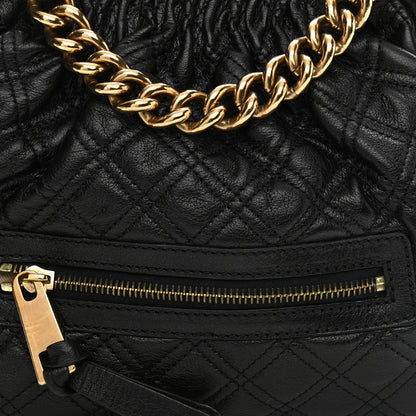 Marc Jacobs Calfskin Quilted Little Stam Black 6 of 6