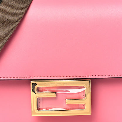 Fendi Vitello King Mini Flat Baguette Pink 8 of 11