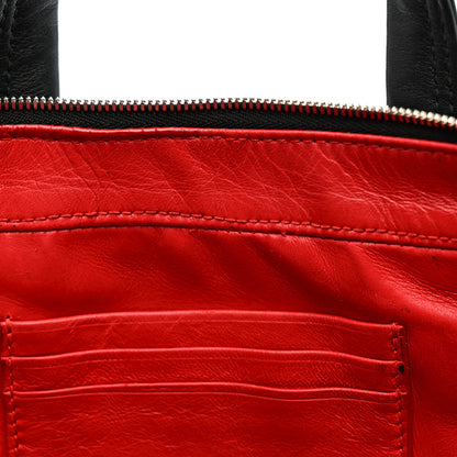 Balenciaga Calfskin XS Triangle Duffle Black 12 of 13