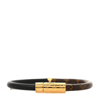 Louis Vuitton Monogram Daily Confidential Bracelet Black 1 of 4