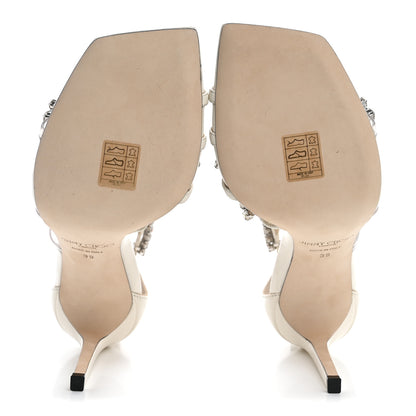 Jimmy Choo Nappa Josefine 100 Sandals 39 Latte 6 of 8
