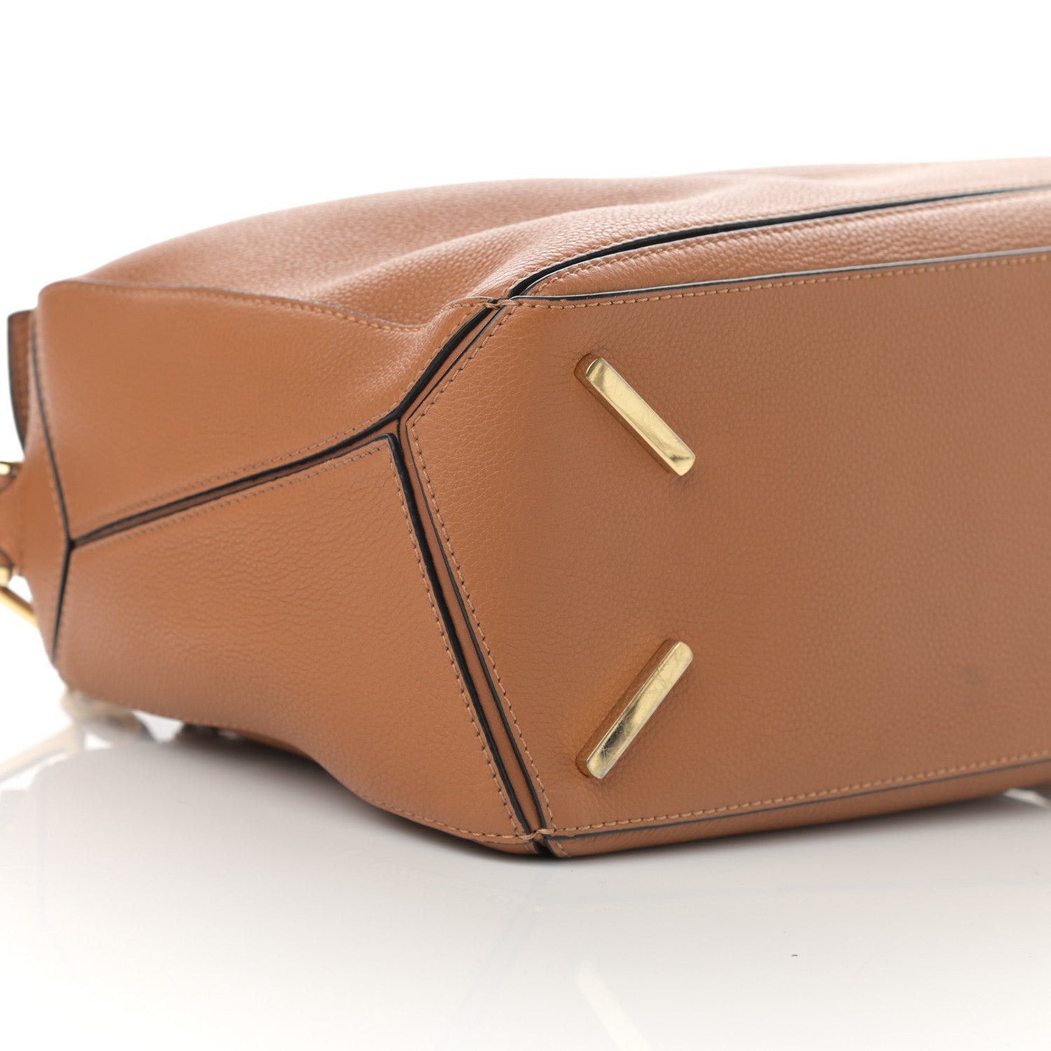 Loewe Calfskin Medium Puzzle Bag Tan 8 of 12