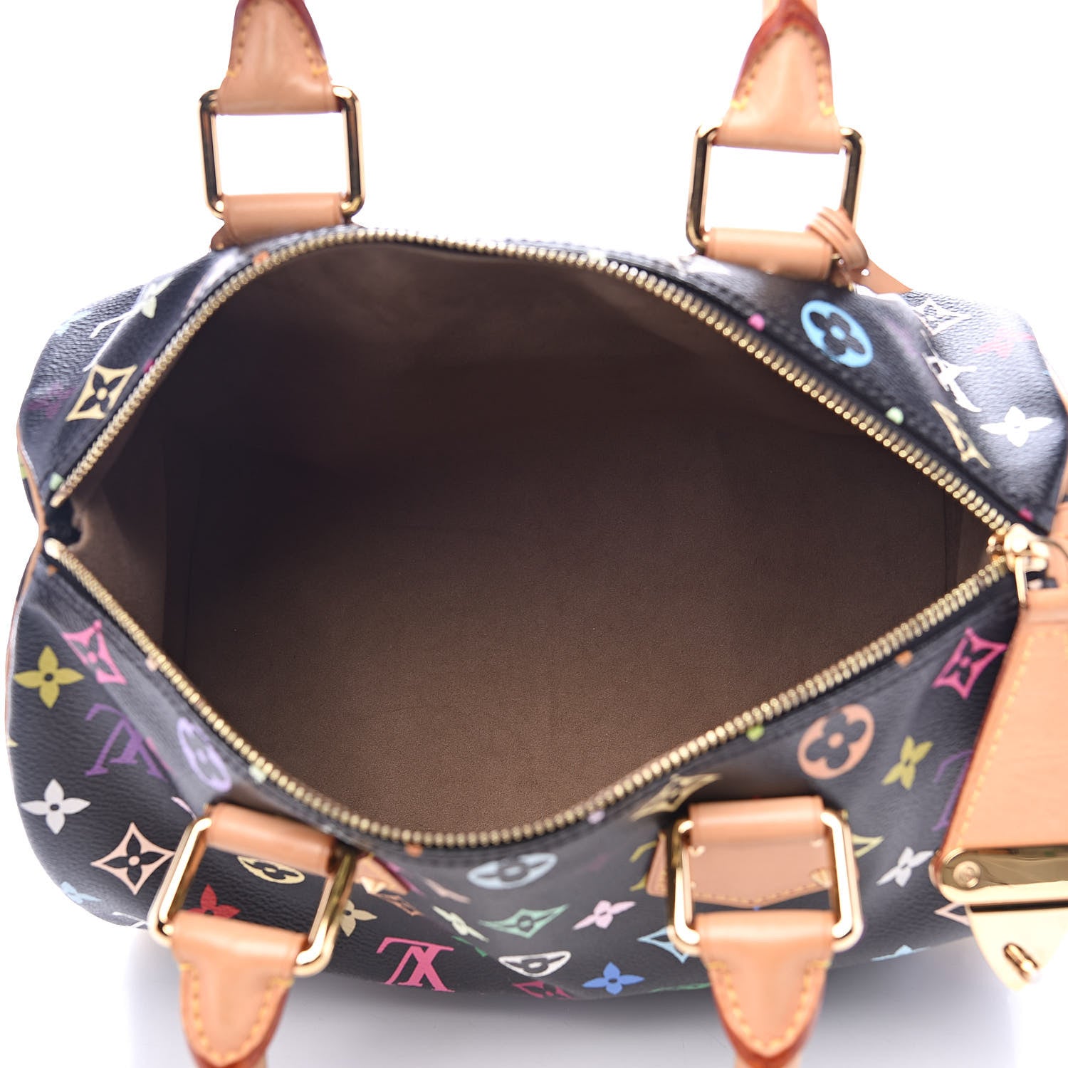 Louis Vuitton Monogram Multicolor Speedy 30 Black 5 of 13