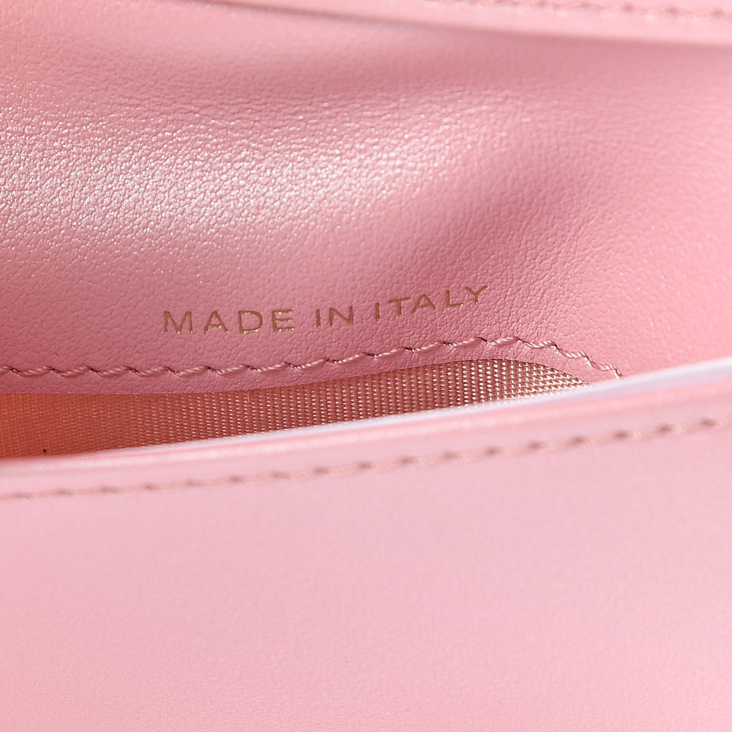Iridescent Caviar Small Quilted Flap Wallet Rose Pink