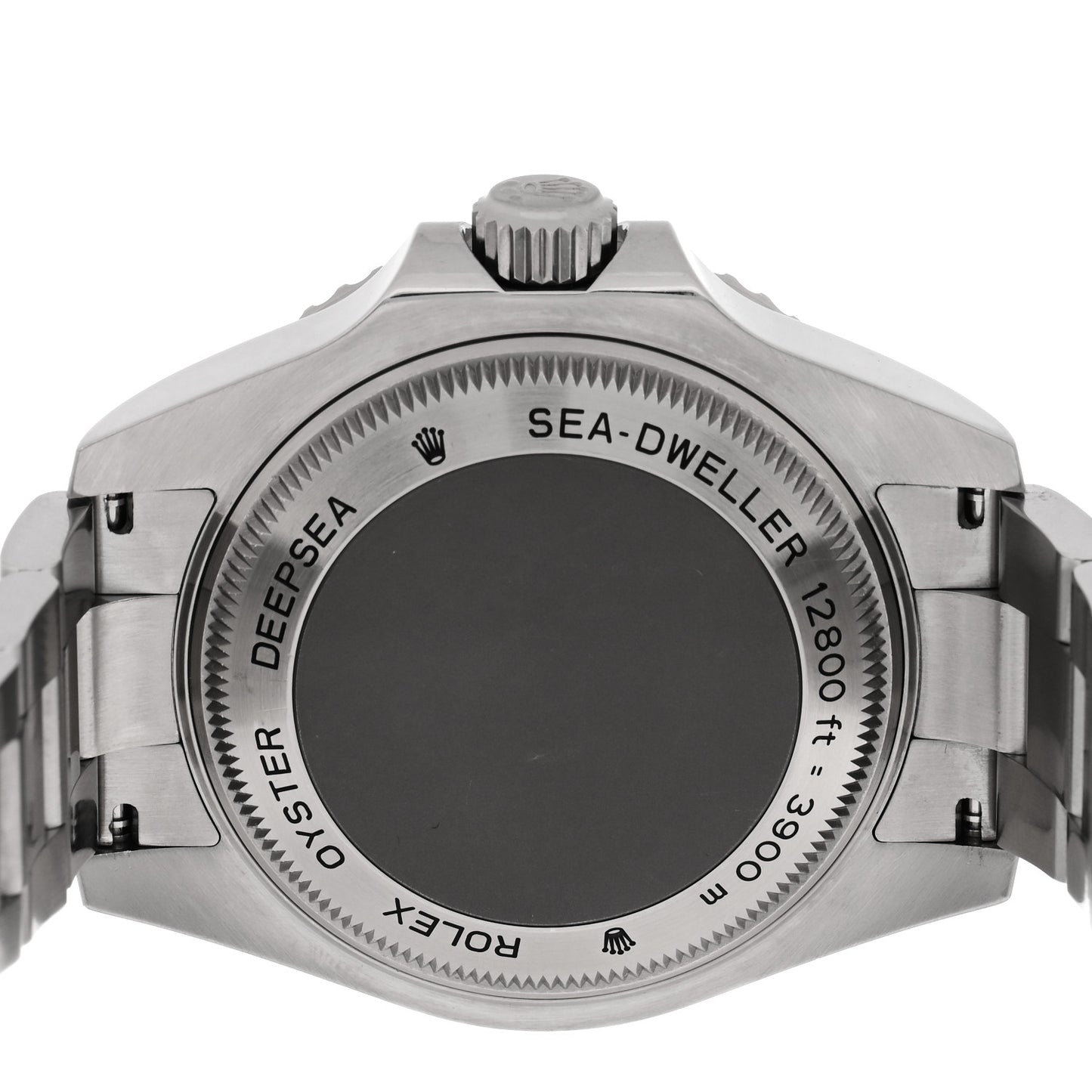 Stainless Steel 44mm Oyster Perpetual Date Sea-Dweller Deepsea Watch Black 116660