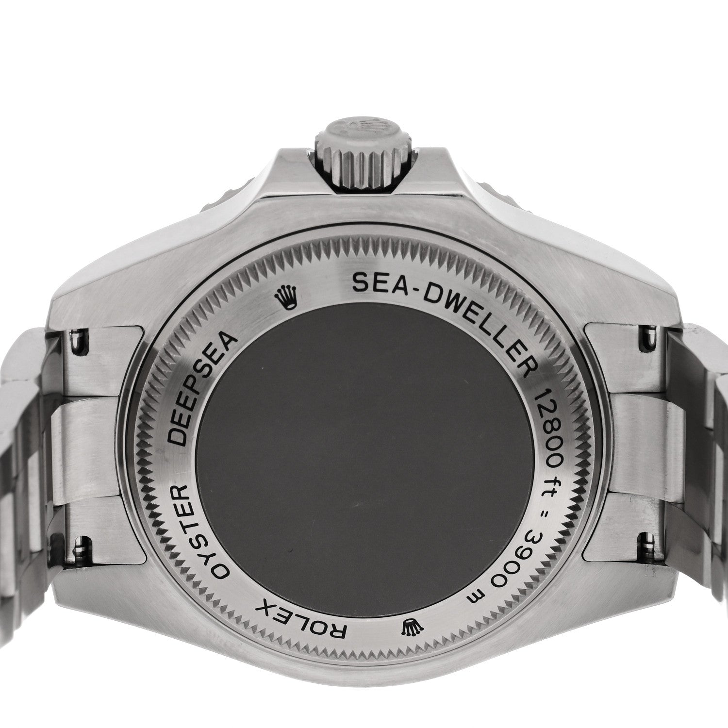 Rolex Stainless Steel 44mm Oyster Perpetual Date Sea-Dweller Deepsea Watch Black 116660 4 of 4