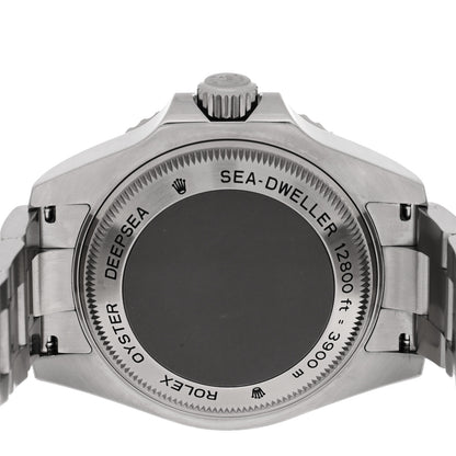 Rolex Stainless Steel 44mm Oyster Perpetual Date Sea-Dweller Deepsea Watch Black 116660 4 of 4
