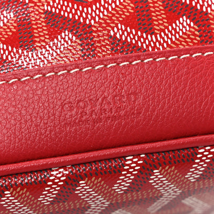 Goyard Goyardine Petit Flot Bucket Bag PM Red 6 of 10