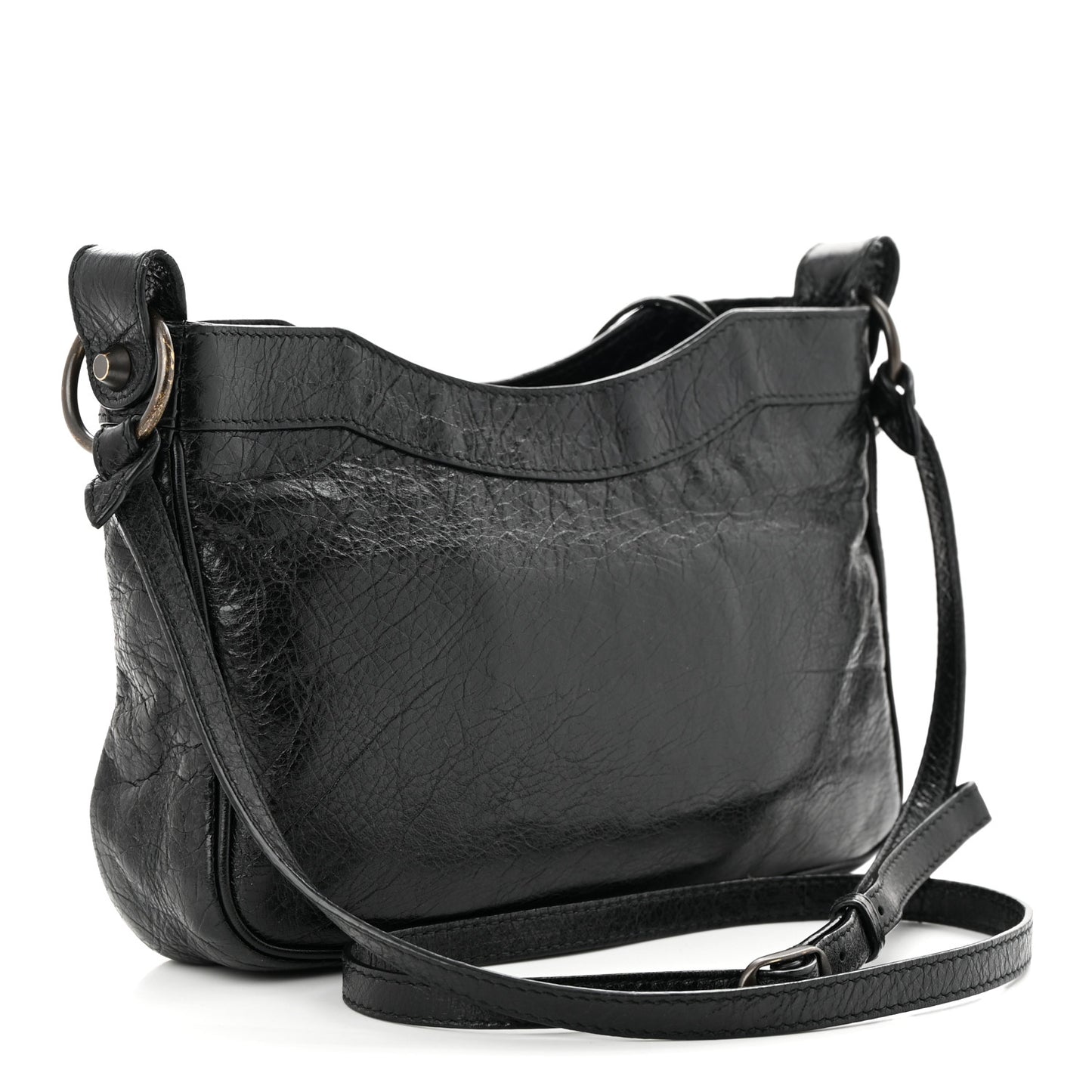 Agneau Classic Hardware Hip Black