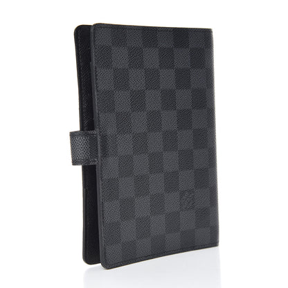 Louis Vuitton Damier Graphite Medium Ring Agenda Cover 3 of 6