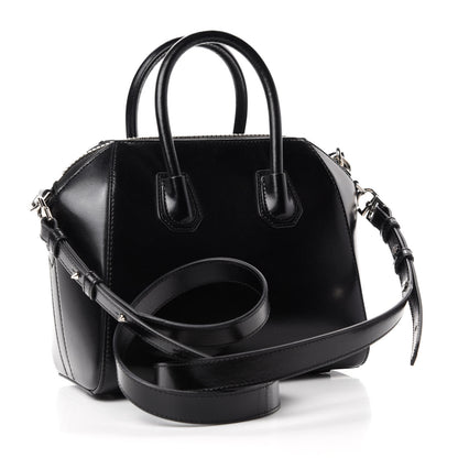 Givenchy Shiny Lord Calfskin Mini Antigona Black 3 of 10