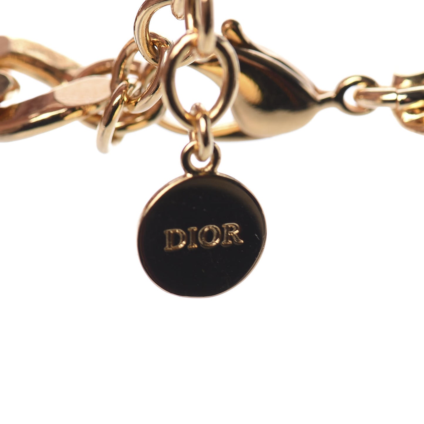 Metal Danseuse Etoile Chain Choker Necklace Gold