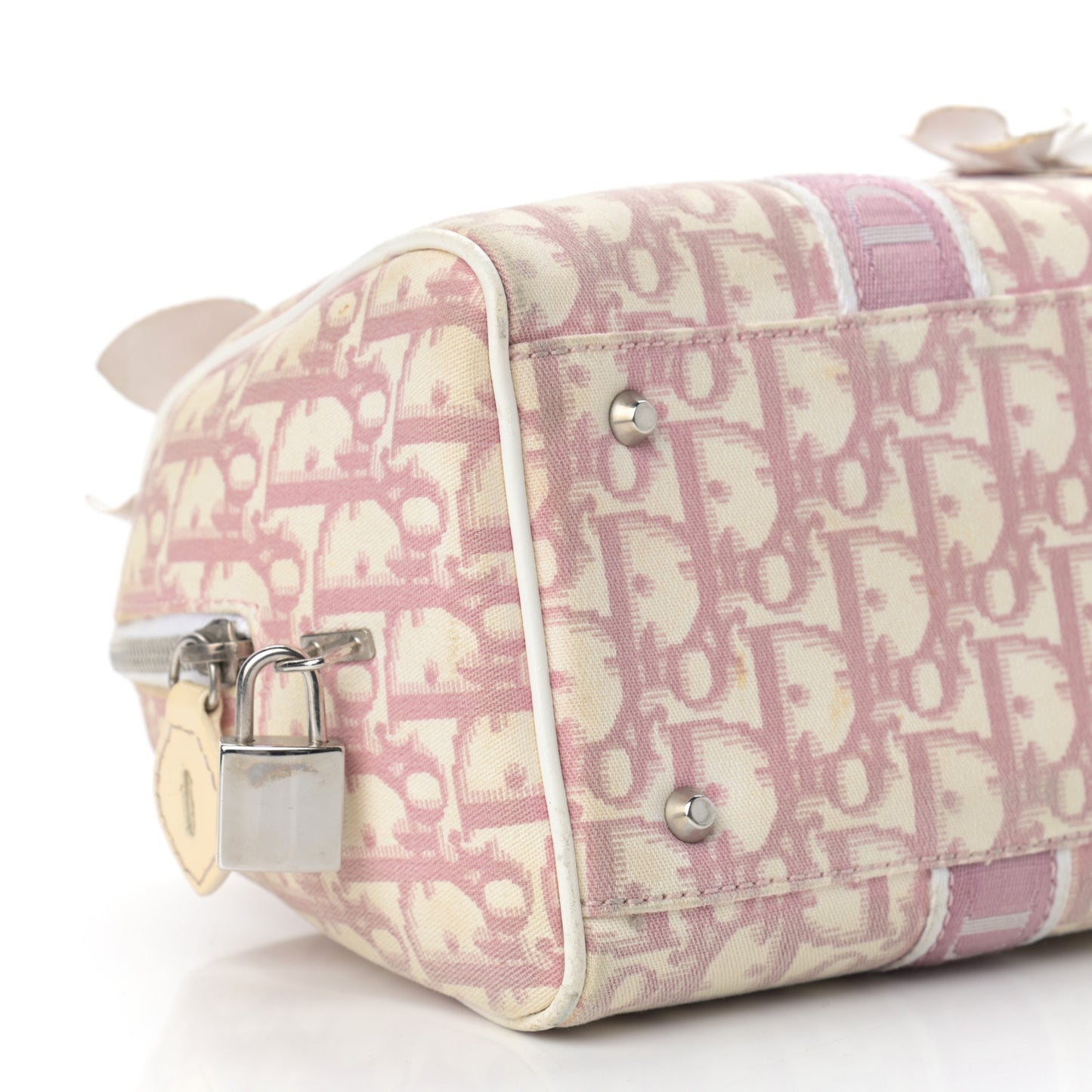 Monogram Girly Boston Pink