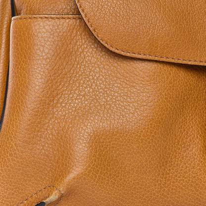 Chloe Grained Lambskin Medium Lexa Shoulder Bag Mustard Brown 20 of 32