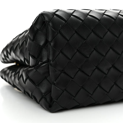 Bottega Veneta Nappa Intrecciato Small Andiamo Shoulder Bag Black 8 of 9