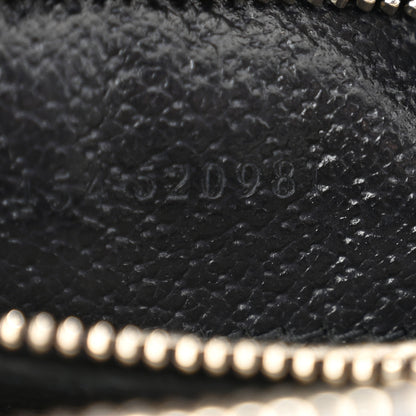 Gucci GG Supreme Monogram Textured Dollar Calfskin Small Horsebit 1955 Shoulder Bag Beige Blue 7 of 11