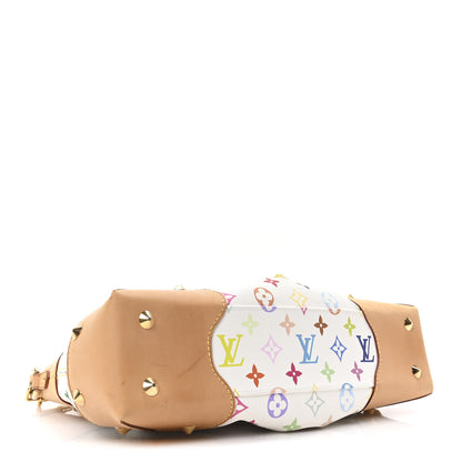 Louis Vuitton Monogram Multicolor Judy MM White 4 of 9