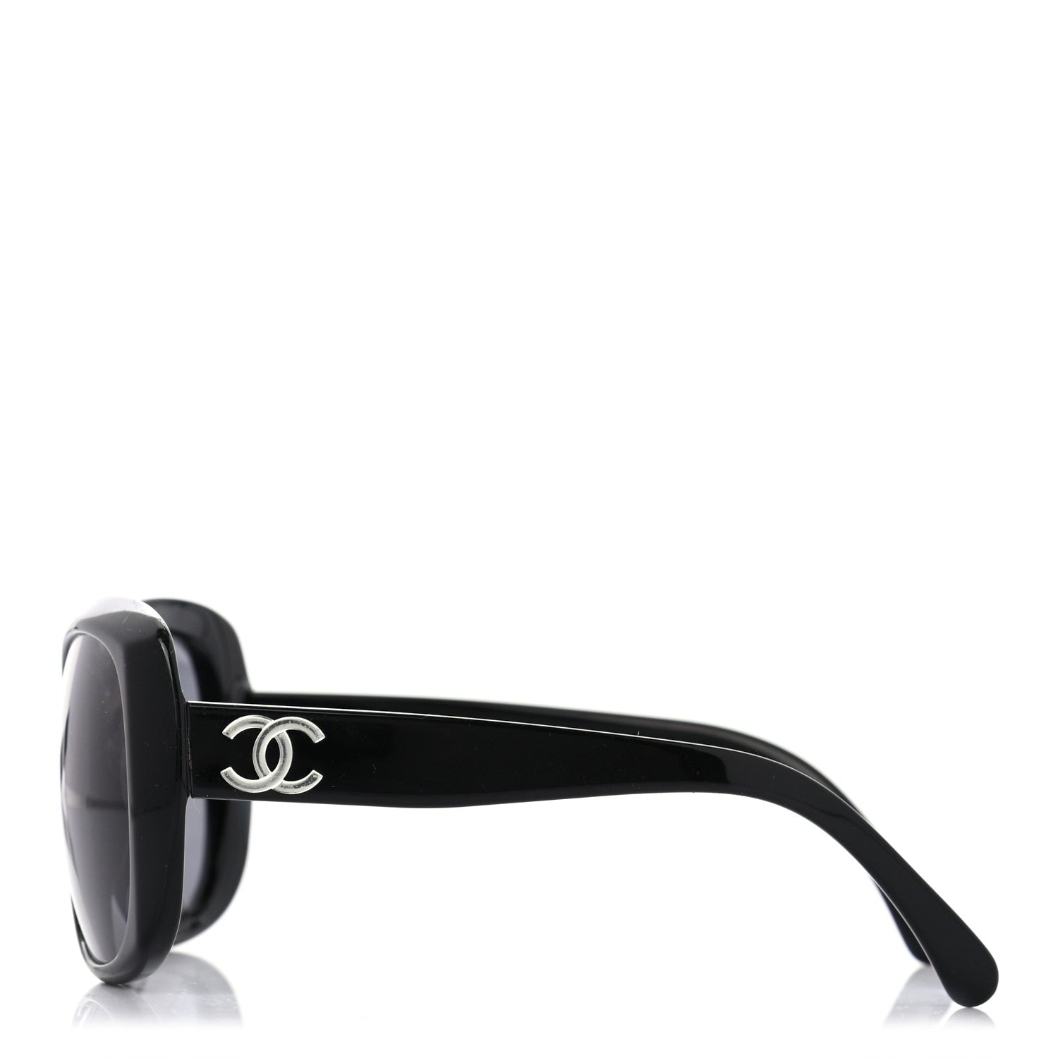Chanel Acetate CC Sunglasses 5183 Black 3 of 7
