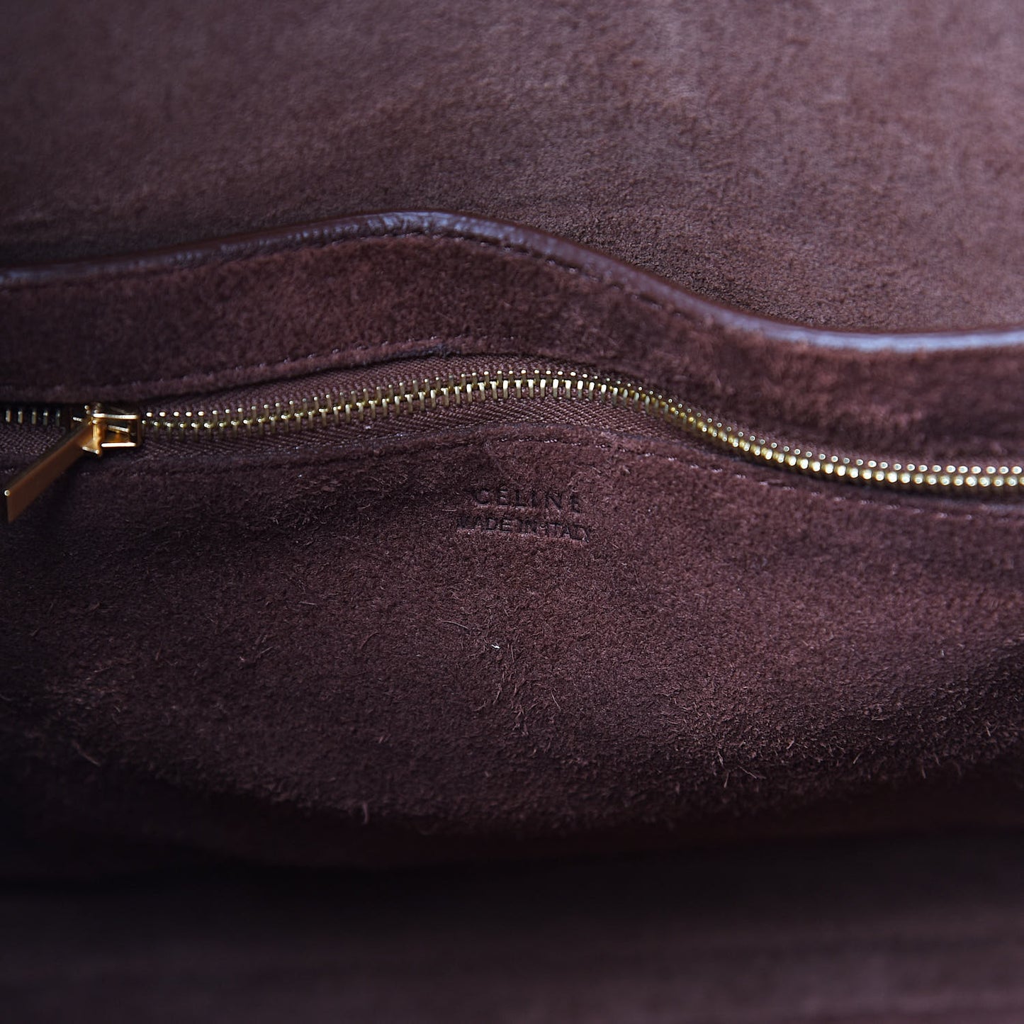 Supersoft Calfskin Sangle Bucket Bag Burgundy