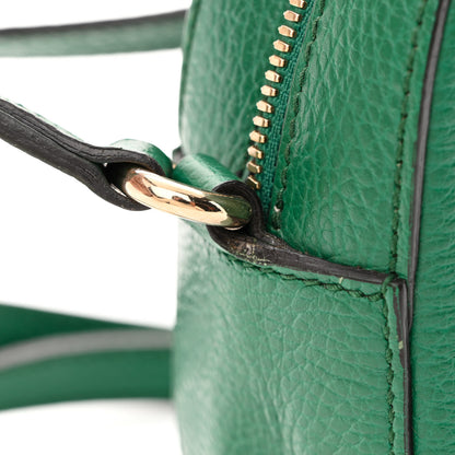 Gucci Pebbled Calfskin Small Soho Disco Bag Emerald Green 12 of 12