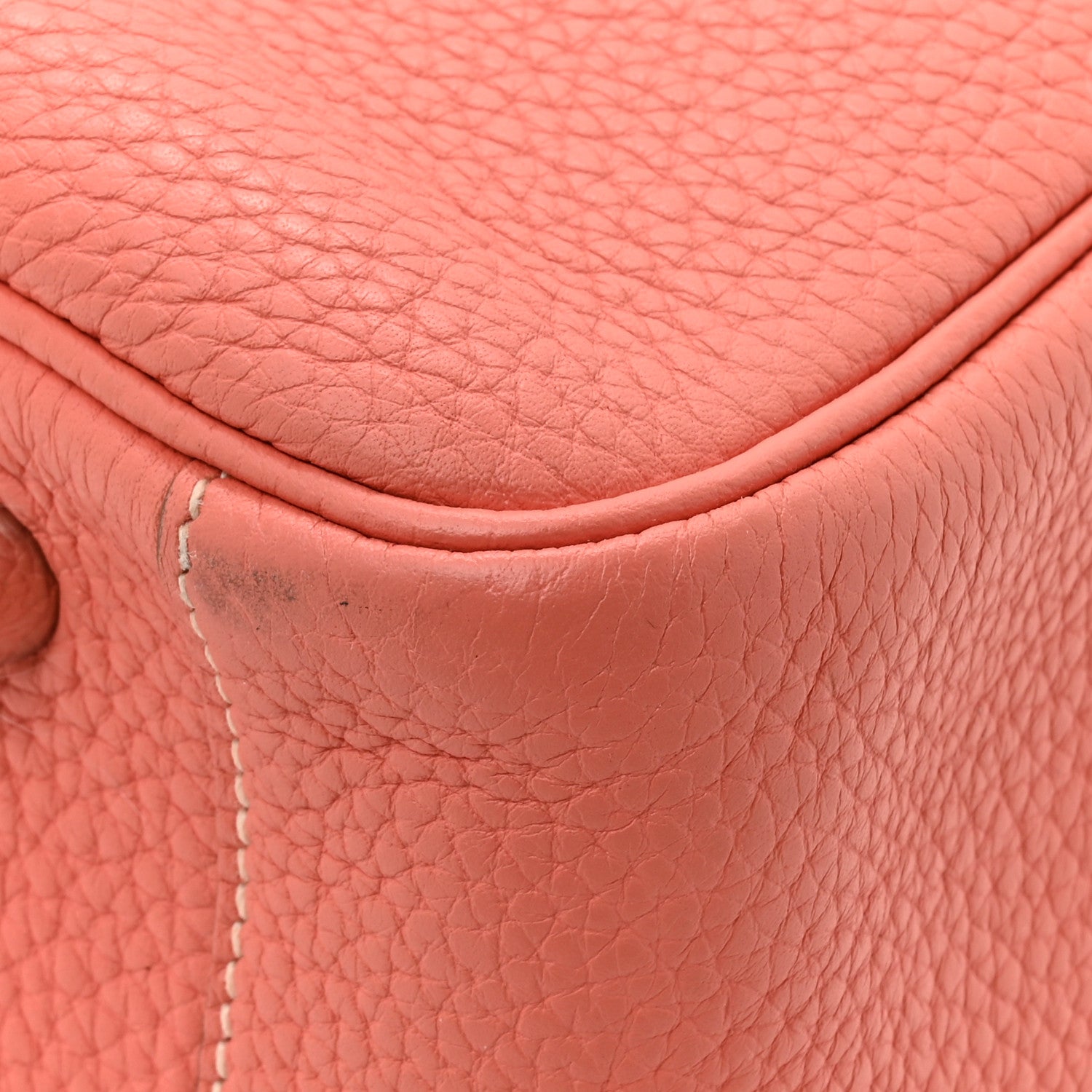 Hermes Taurillon Clemence Lindy 30 Crevette 9 of 13