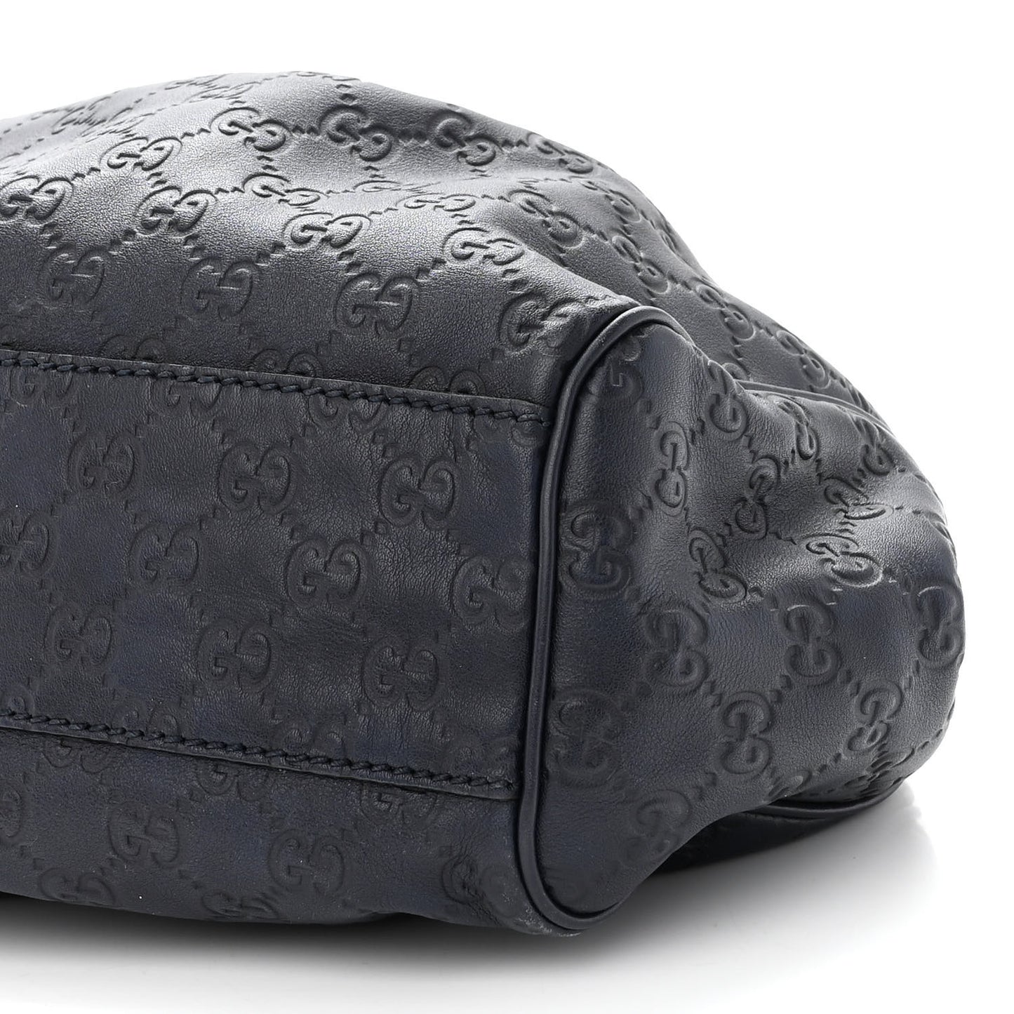 Guccissima Medium Sukey Navy