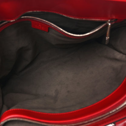 Gucci Guccissima Signature Briefcase  Red 5 of 11