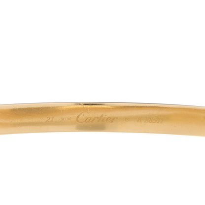 Cartier 18K Yellow Gold LOVE Bracelet 21 3 of 3